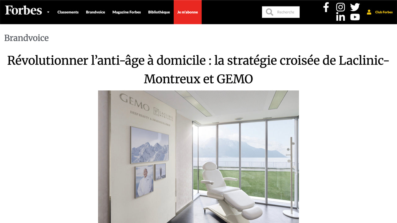 Révolutionner l’anti-âge à domicile : la stratégie croisée de Laclinic-Montreux et GEMO