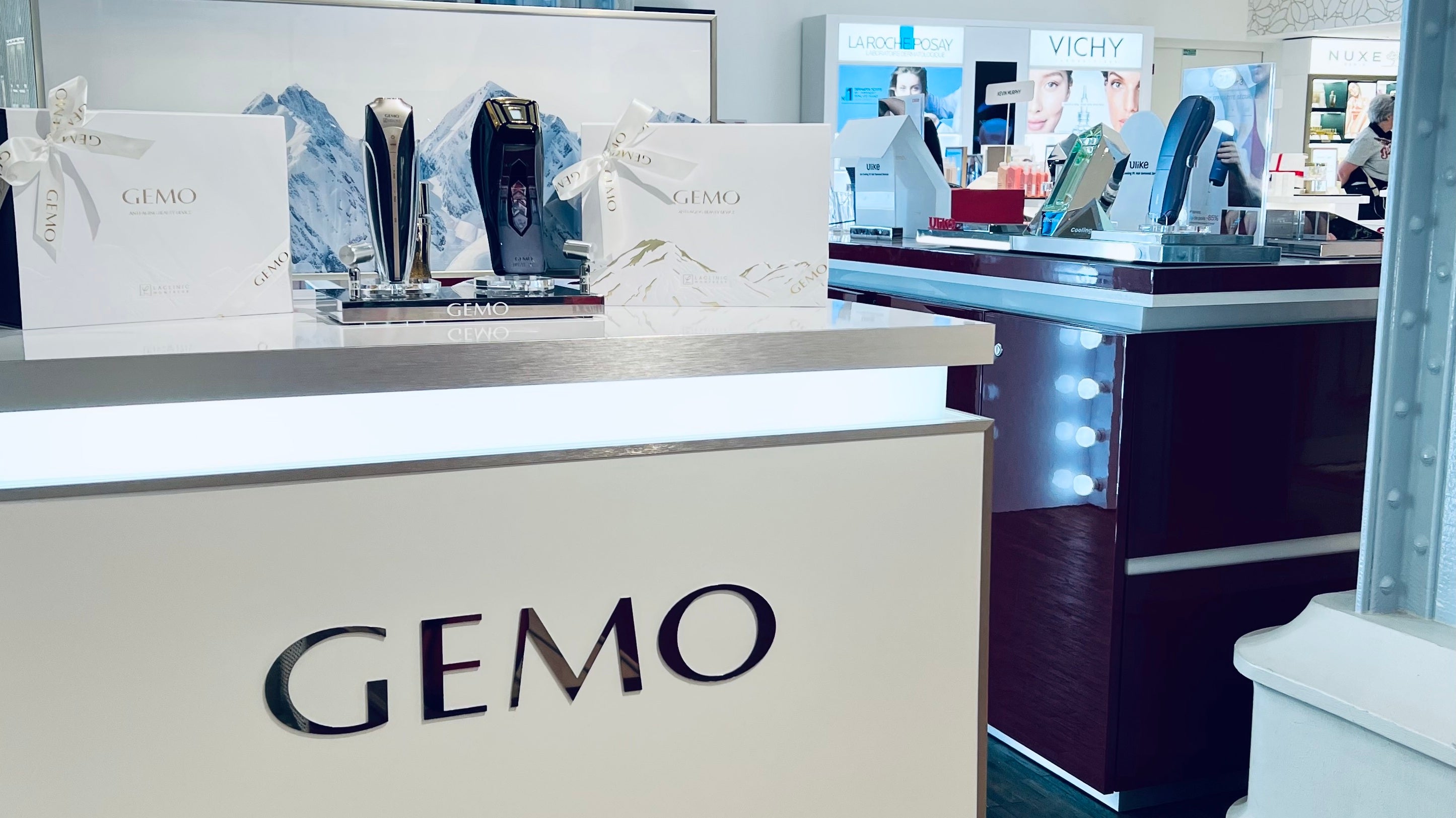 GEMO Global: Redefining Beauty Tech for the public mature at La Samaritaine, Paris